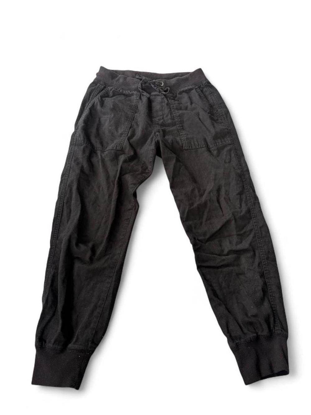 GAP Black Women's Casual Jogger Pants with Drawstring